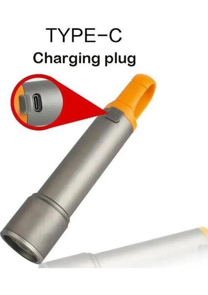 PD-3900 Ultra Parlak Cob LED 9 Modlu Askılı Şarjlı El Feneri