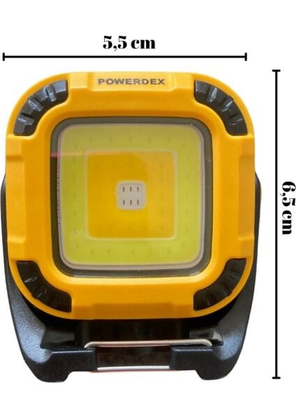 PD-480 Cob LED Manyetik Aydınlatma | Mini Taşınabilir Şarjlı Lamba