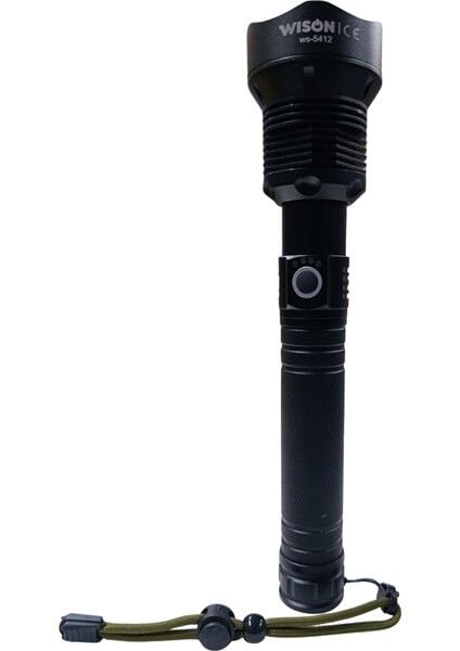WS-5412 Profesyonel Tüfek Feneri | 20W 2000 Lümen | 11600 Mah | Zoomlu, Type-C Şarjlı