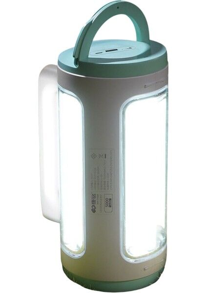 GK6691 Şarjlı El Feneri | Taşınabilir LED Işıldak, Güçlü Aydınlatma ve Uzun Pil Ömrü