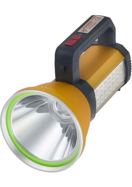 20 Watt 2000 Lümen LED Şarjlı El Feneri Çakarlı Işıldak PD-2900