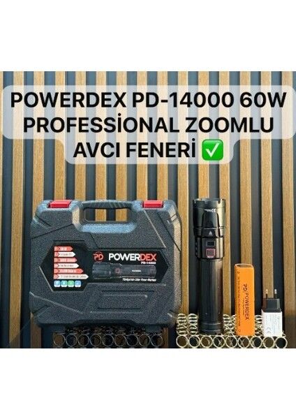 Pd 14000 Profesyonel El Feneri