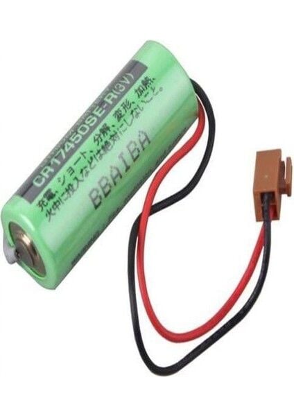 CR17450SE 3V Lityum Pil / Kablolu Konnektörlü