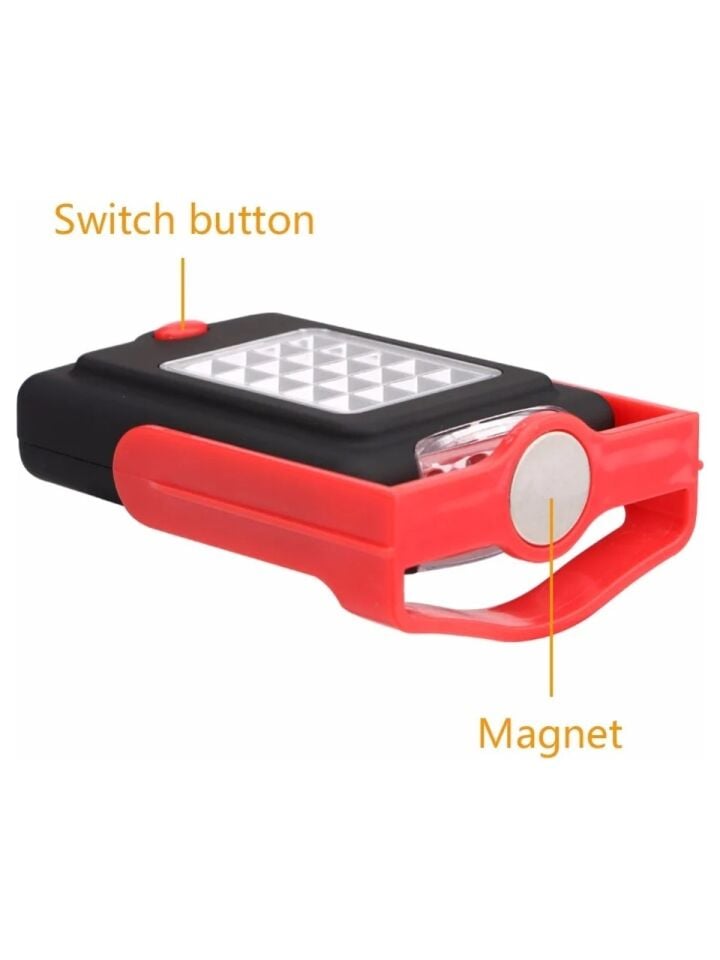 WT-311 Mıknatıslı Pilli Mini El Feneri 20 Parlak Smd LED Premium Fener