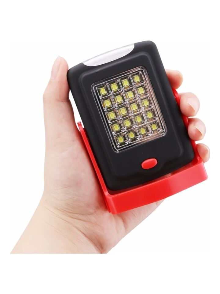 WT-311 Mıknatıslı Pilli Mini El Feneri 20 Parlak Smd LED Premium Fener