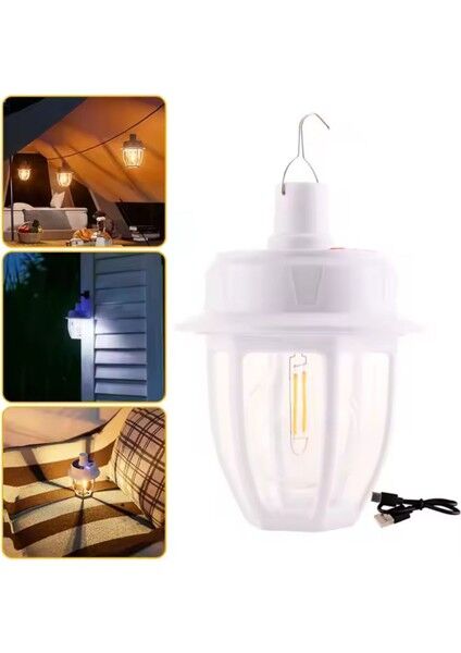 WS-2002 Güneş ile Şarj Edilebilir Kamp Lambası