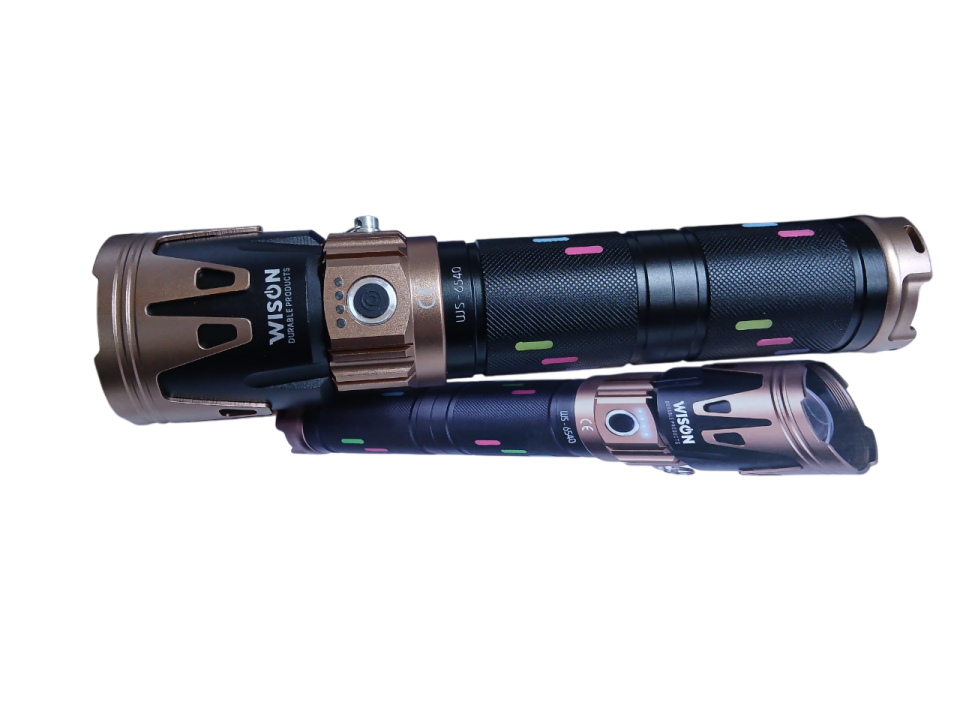 WS-6540 Profesyonel Yakıcı Özellikli El Feneri | 50W – 5000 Lümen – 19200 Mah – Zoomlu & Type-C Şarjlı