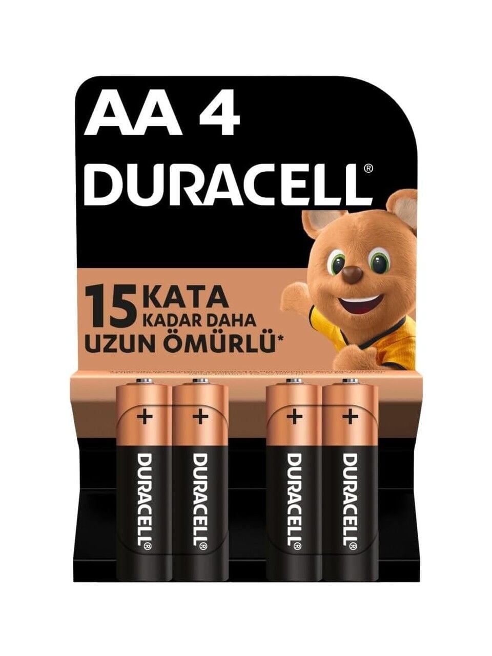 Alkalin AA Kalem Pil, 1,5 V LR6/MN1500 4lü Paket