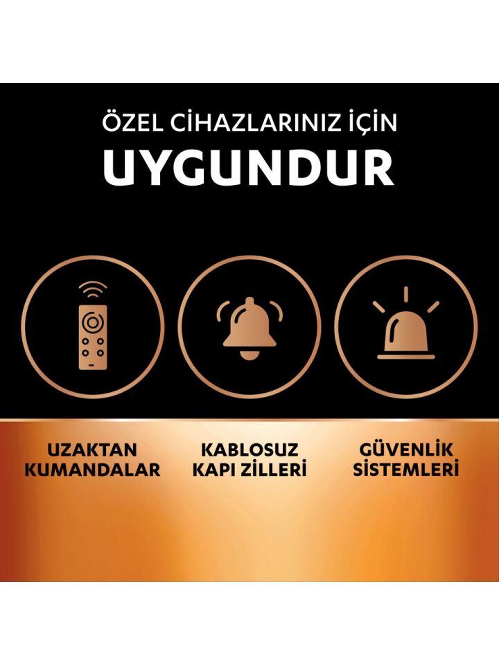 Mn21 Alkalin Pil 12v (A23 / 23A / V23GA / LRV08 / 8LR932) 2'li Paket