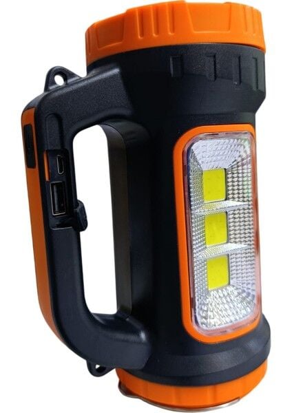 GK-6565 Kamp Lambası | 3+15W – Solar Panelli – Powerbank Özellikli | Ev & Kamp Kullanımı