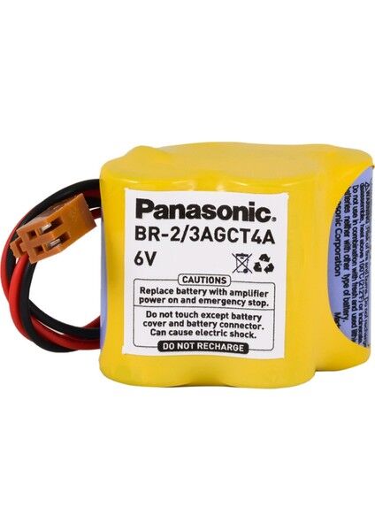 BR-2/3AGCT4A 6V Soketli Lityum CNC Pili Seti