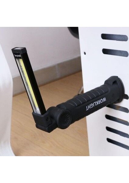 WT-295 Mıknatıslı Çalışma Lambası – Smd Güçlü LED + Parlak Ampül – 3 Işık Modu – 2-4-6 Saat – Askı ve Masaüstü Kullanım