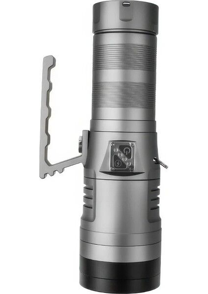 WS-15500 Profesyonel Uzun Menzilli El Feneri | 13.000 Lümen – 130W – 32.000 Mah