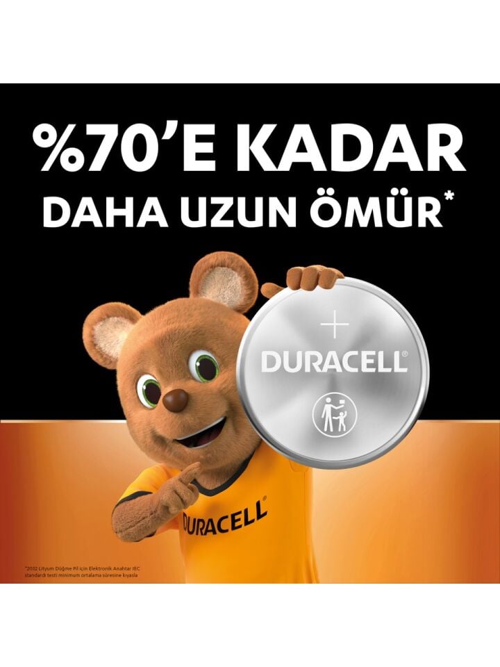 CR2032 Düğme Pil 3V 2'li Paket