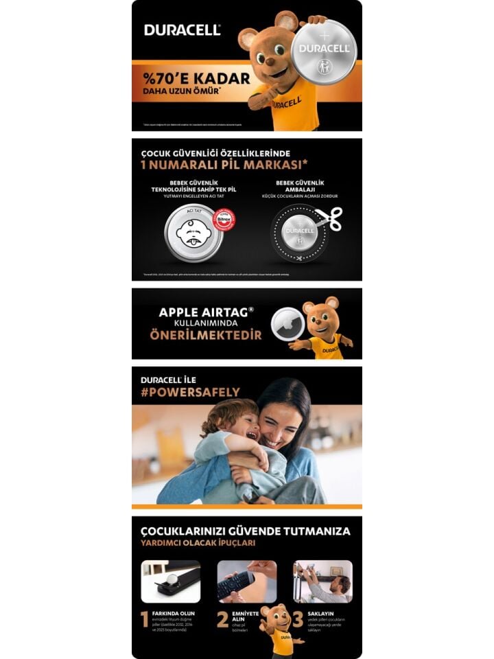 CR2032 Düğme Pil 3V 2'li Paket