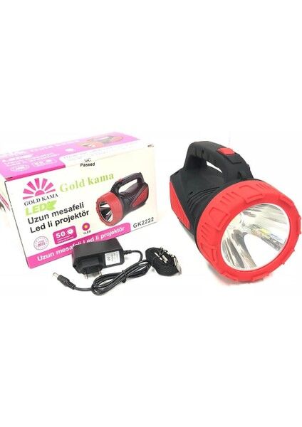 10 W LED El Feneri Şarjli GK-2222