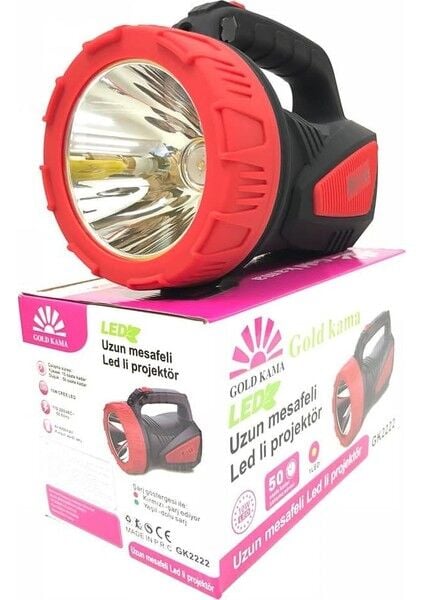 10 W LED El Feneri Şarjli GK-2222