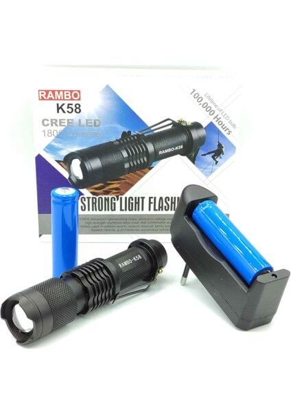 Flashlight Fener Rambo K58