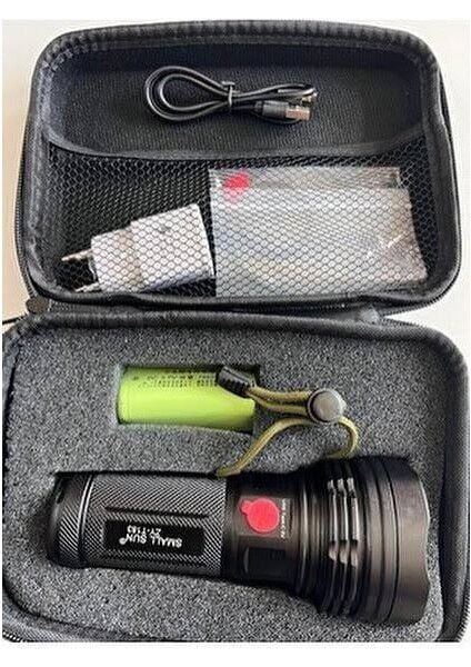 PD-10200 Profesyonel Avcı El Feneri 35W 3200 Lümen