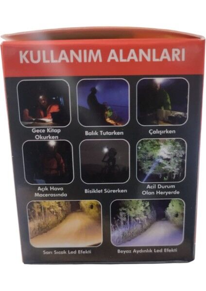 PD-3372 Pilli Kafa Lambası | 3W – 300 Lümen – 3 Mod – Hafif & Ayarlanabilir Bandlı