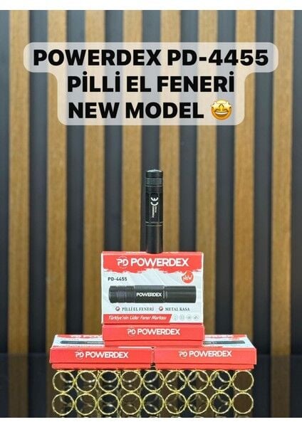 PD-4455 Pilli Mini El Feneri | Aa Pil ile Çalışır – Metal Kasa – Güçlü LED – Anahtarlık Askılı