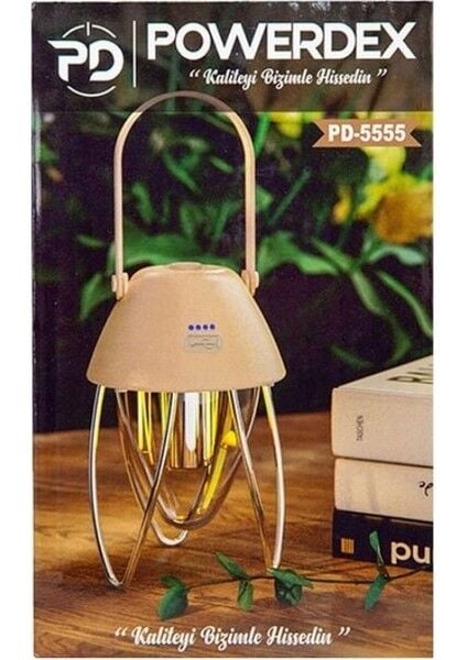 PD-5555 Asılabilir Şarjlı Kamp Lambası