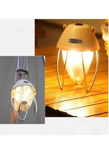 PD-5555 Asılabilir Şarjlı Kamp Lambası