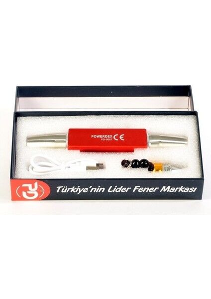 PD-9007 20 Watt 500 Lümen Ultraviyole LED Şarjlı El Feneri