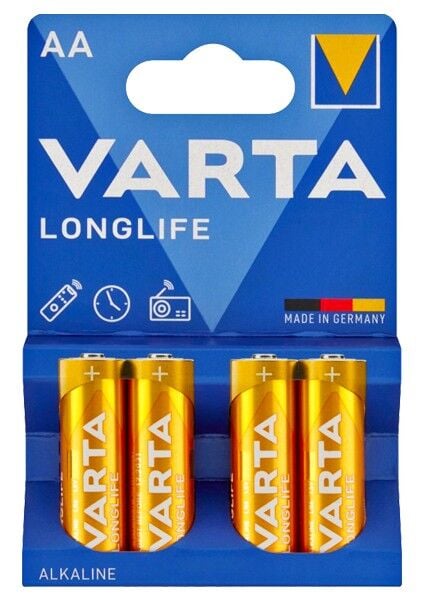 Varta Longlıfe Power Alkalin Aa Kalem Pil 4lü Paket