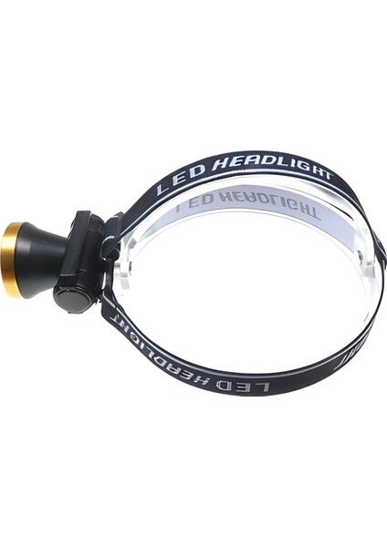Q-Max Şarjlı LED Kafa Lambası Kamp Işığı 3 Mod
