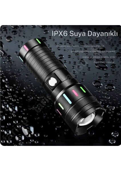 Adveha Va-1401 Profesyonel El Feneri 75w Led 1000 Lümen 500m Aydınlatma