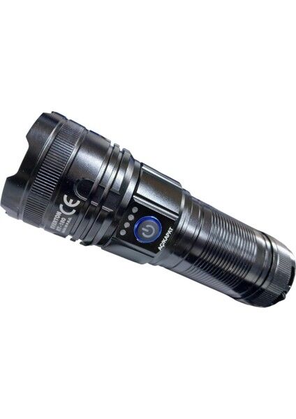 RT-180 El Feneri - 50W Güç - 1000 Lümen - Suya Toza Darbeye Dayanıklı Alüminyum Gövde - Şık Taşıma Çantalı