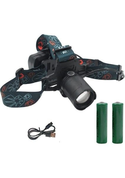 20W 1500 Lümen Şarj Edilebilir Kafa Lambası PD-1272