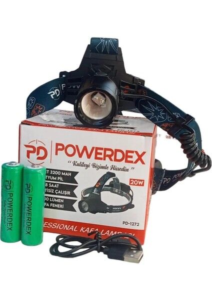 Pd 1272 Profesyonel Kafa Lambası