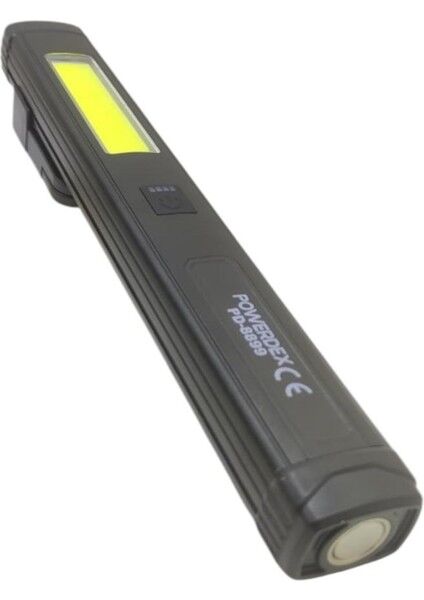 Powerdex Şarjlı Ayarlı LED Fener Acil Durum Işığı Powerbank PD-8899