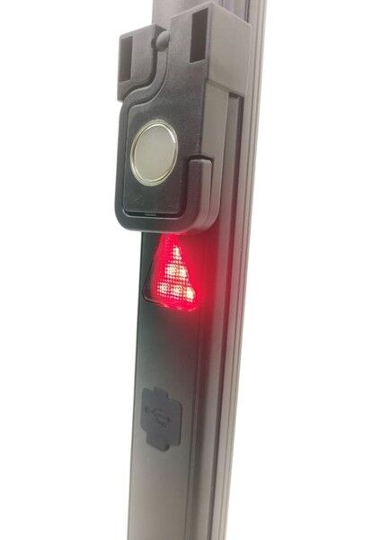 Powerdex Şarjlı Ayarlı LED Fener Acil Durum Işığı Powerbank PD-8899