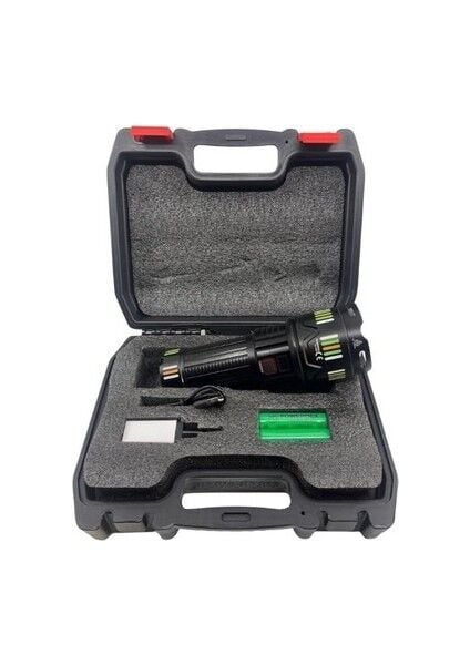 PD-12800 Profesyonel El Feneri | 45W – 4500 Lümen – 12.800 Mah – Su Geçirmez – Zoom