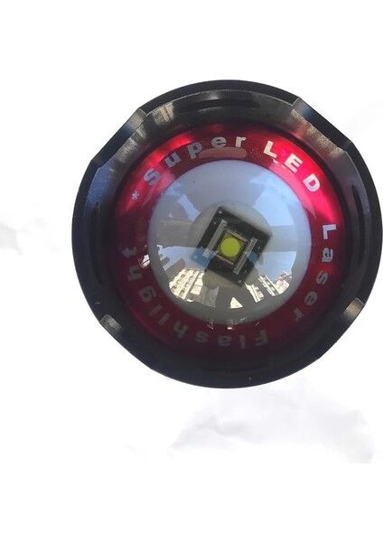 PD-12800 Profesyonel El Feneri | 45W – 4500 Lümen – 12.800 Mah – Su Geçirmez – Zoom