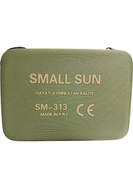 SM-313 Avcı Feneri - 1000 Lümen Güçlü Işık - Su ve Darbeye Dayanıklı - Uzun Ömürlü Şarjlı El Feneri