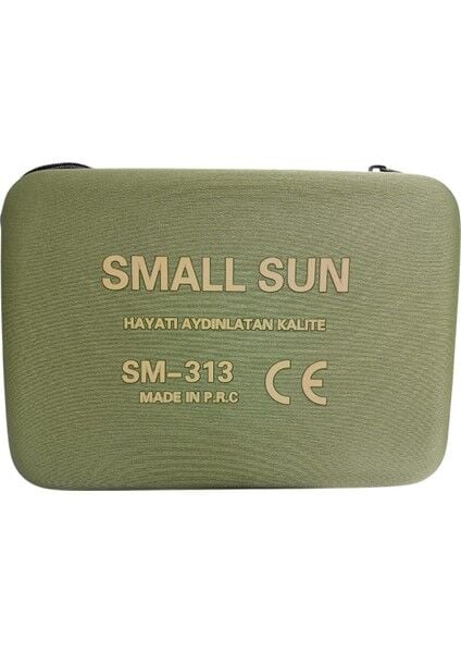 SM-313 Avcı Feneri - 1000 Lümen Güçlü Işık - Su ve Darbeye Dayanıklı - Uzun Ömürlü Şarjlı El Feneri