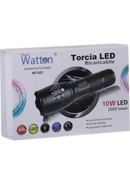 Watton WT-023 Şarjlı El Feneri