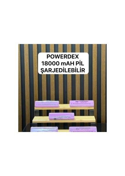18000 mAh Lityum Kimyası Şarjlı Pil 18650 Tipi Yüksek Performans