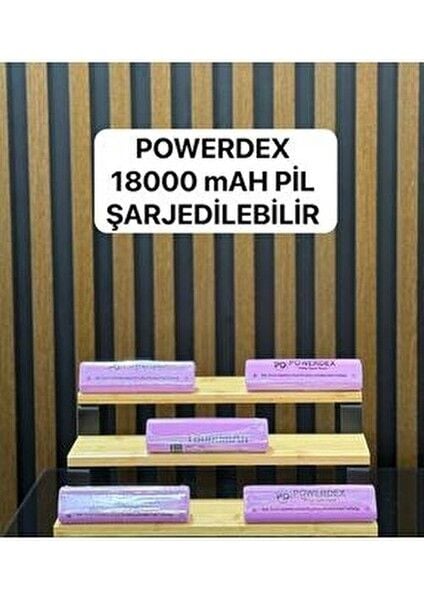 18000 mAh Lityum Kimyası Şarjlı Pil 18650 Tipi Yüksek Performans
