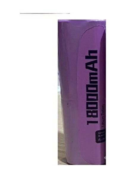 18000 mAh Lityum Kimyası Şarjlı Pil 18650 Tipi Yüksek Performans