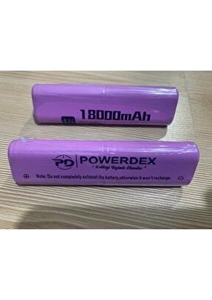 18000 mAh Lityum Kimyası Şarjlı Pil 18650 Tipi Yüksek Performans
