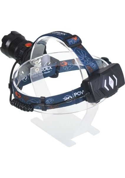 Powerdex PD-1072 15W Profesyonel Şarjlı 1000 Lümen Kafa Lambası PD-1072