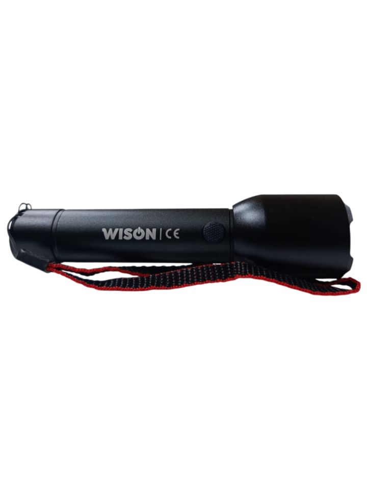 WS-4300 Profesyonel El & Tüfek Feneri | 1200 Lümen – Metal Kasa – Zoomlu – Type-C Şarjlı