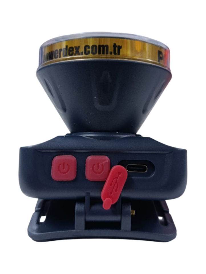 PD-5572 Profesyonel Su Geçirmez Kafa Lambası | 10W – 1000 Lümen – 1800 Mah – Su Altında Çalışma – Type-C Şarjlı