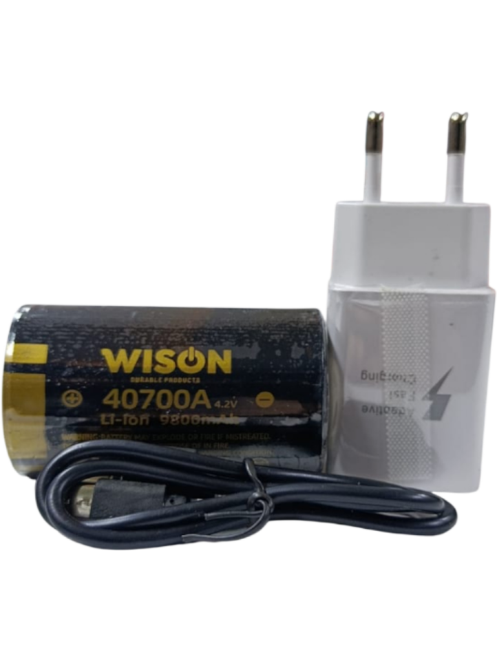 WS-615 Profesyonel El Feneri | 30W – 3000 Lümen – 9800 Mah – Type-C Şarjlı