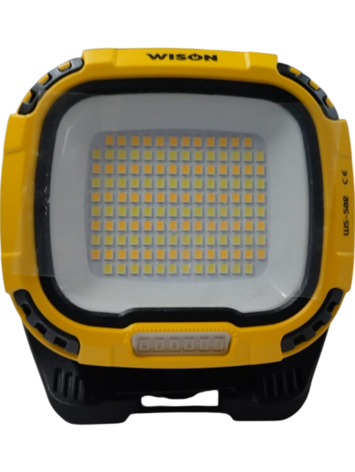 WISON WS-582 Profesyonel Çalışma Lambası | 6400 Mah | 3 Işık Modu | Powerbank Özellikli | Manyetik & Ayaklı